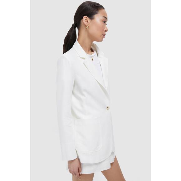 TUCKERNUCK X STUDIO MCGEE White Asher Blazer Size L NWT Retail $198 Tuckernuck - Picture 6 of 8